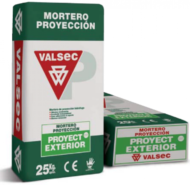 Mortero Proyect Exterior saco 25kg